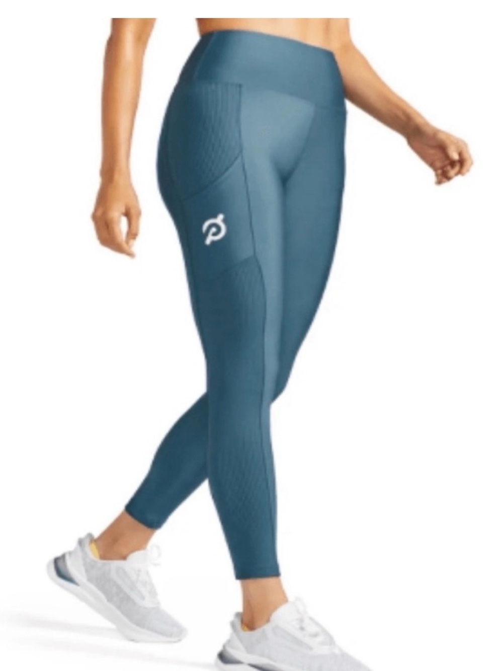 Peloton Women's High-Rise Pocket Leggings in Slate Blue - Size Large